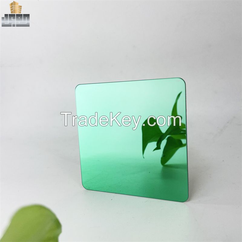 Clading Panels Highly Polished Emerald Green Mirror Stainless Steel Sheets