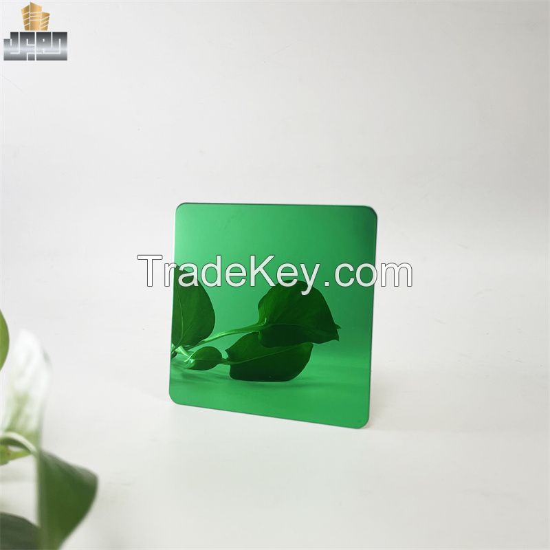 Free Door Frame Trims Emerald Green Mirror Stainless Steel Sheets