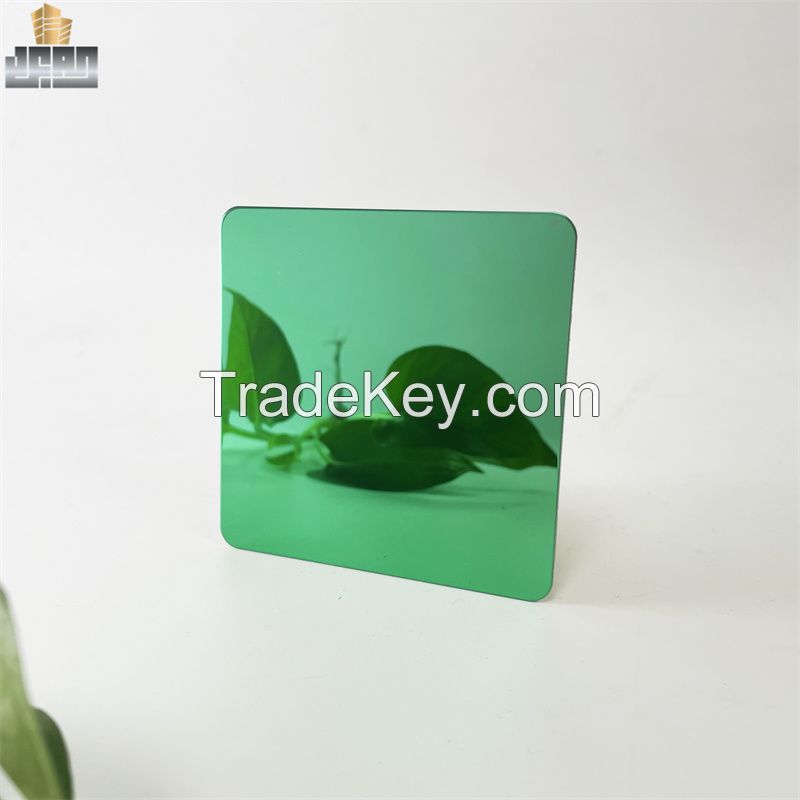 Emerald Green Mirror Metal Sheet Stainless Steel Decorative Sheet