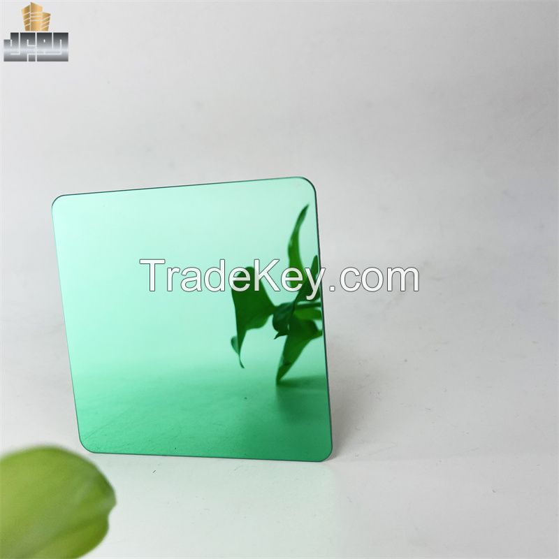 Clading Panels Highly Polished Emerald Green Mirror Stainless Steel Sheets