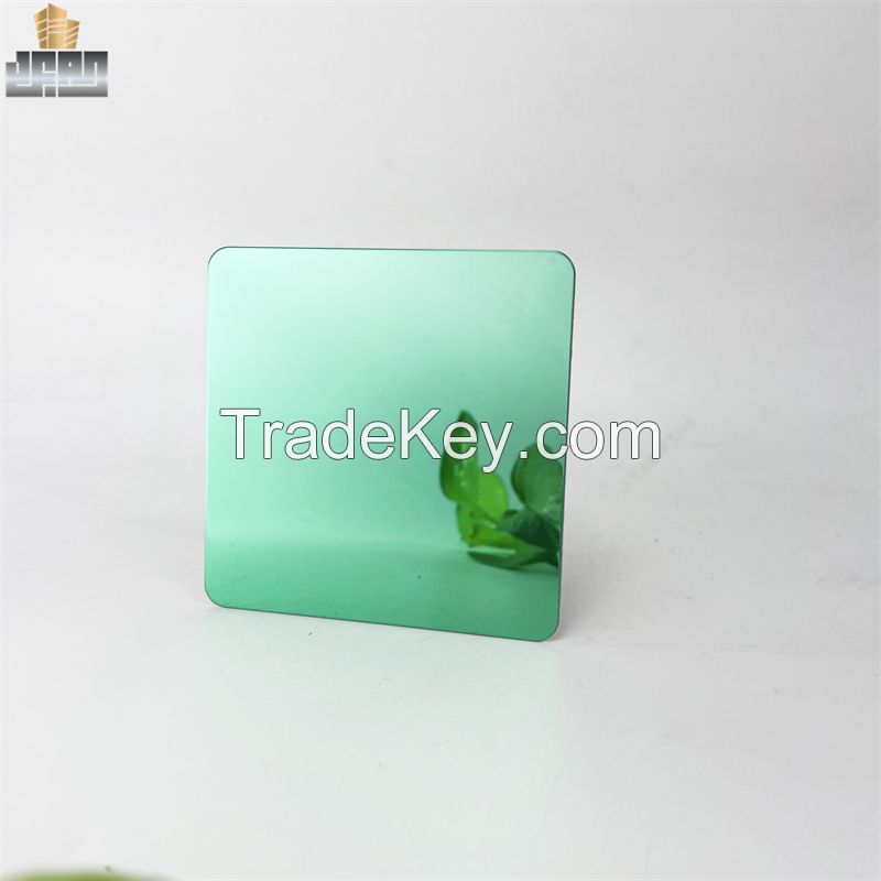 Free Door Frame Trims Emerald Green Mirror Stainless Steel Sheets