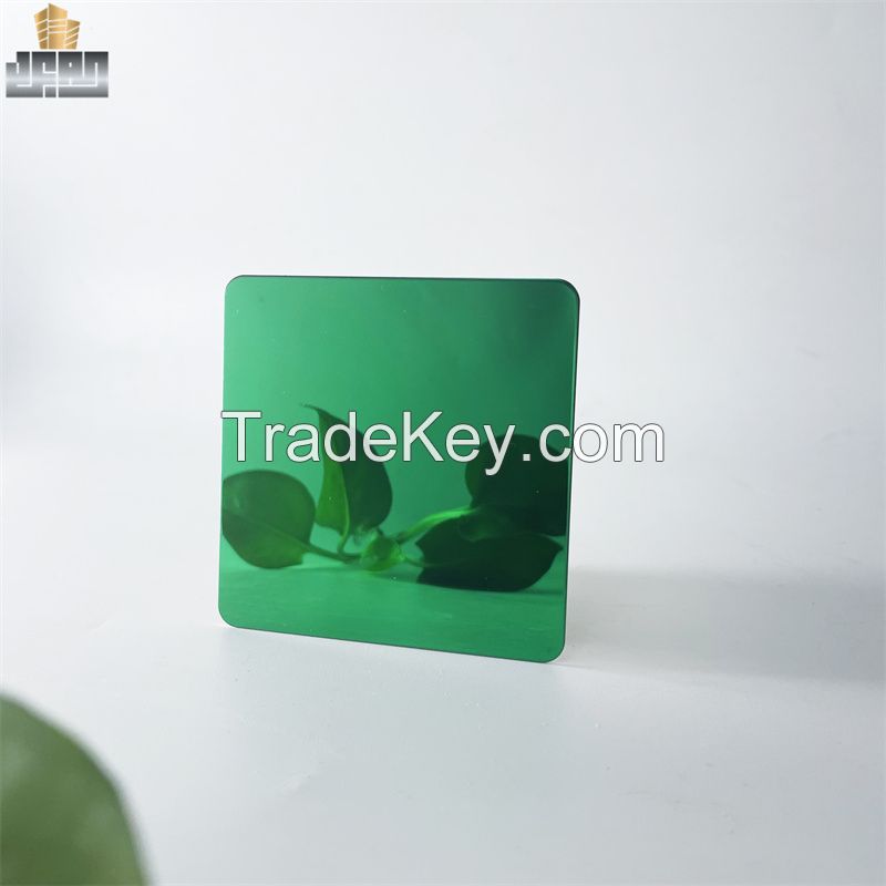 Emerald Green Mirror Metal Sheet Stainless Steel Decorative Sheet