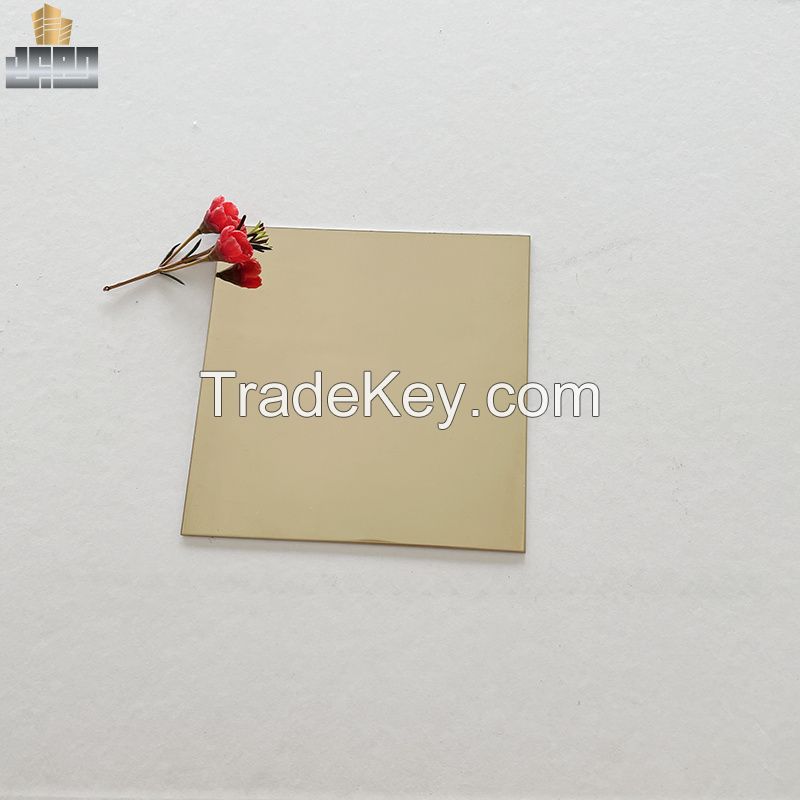 Gold Mirror Thin Stainless Steel Sheet Metal Fabrication for Sale