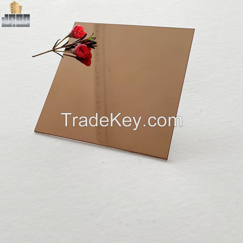 Rose Gold Mirror Finish Stainless Steel Sheet