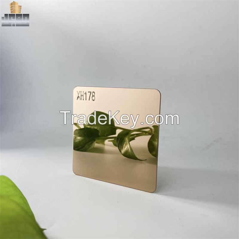 Coating Colored 201 304L 316 Decorative Sheets and Plates Super Mirror Finish Stainless Steel Sheet