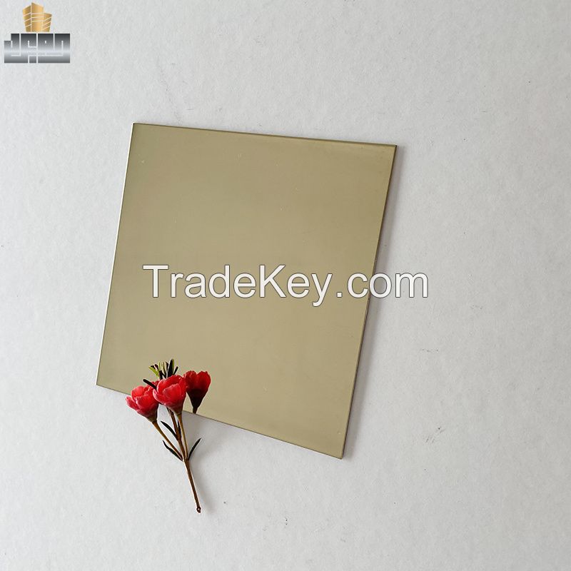 Gold Mirror Stainless Steel Plate 2b Finished Sheets