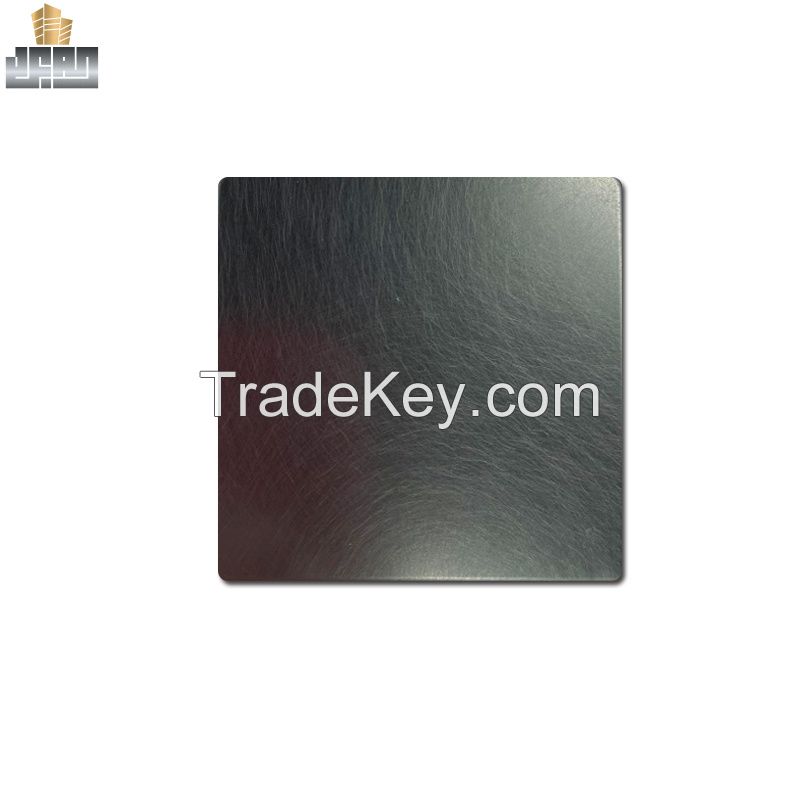 High Sales Customized Brushed Stainless Steel Colour Sheet Metal Plate