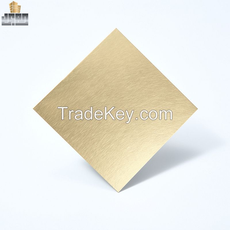 Gold Color Stainless Steel Rice Grain Decorative Sheet