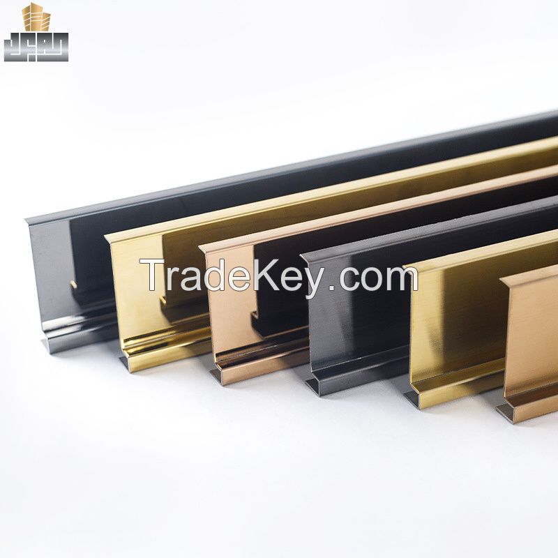 Stainless Steel Decorative Metal Trim Strip for Door Frame Decor Stainless Steel Strip 