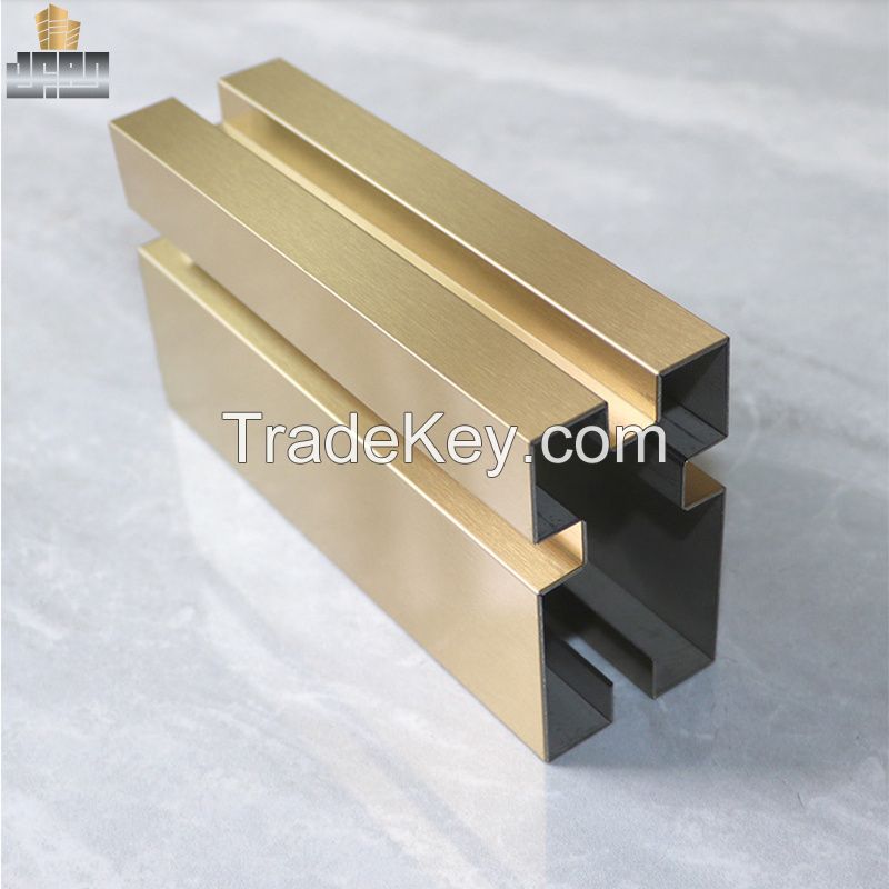 Stainless Steel Decorative Metal Trim Strip for Door Frame Decor Stainless Steel Strip