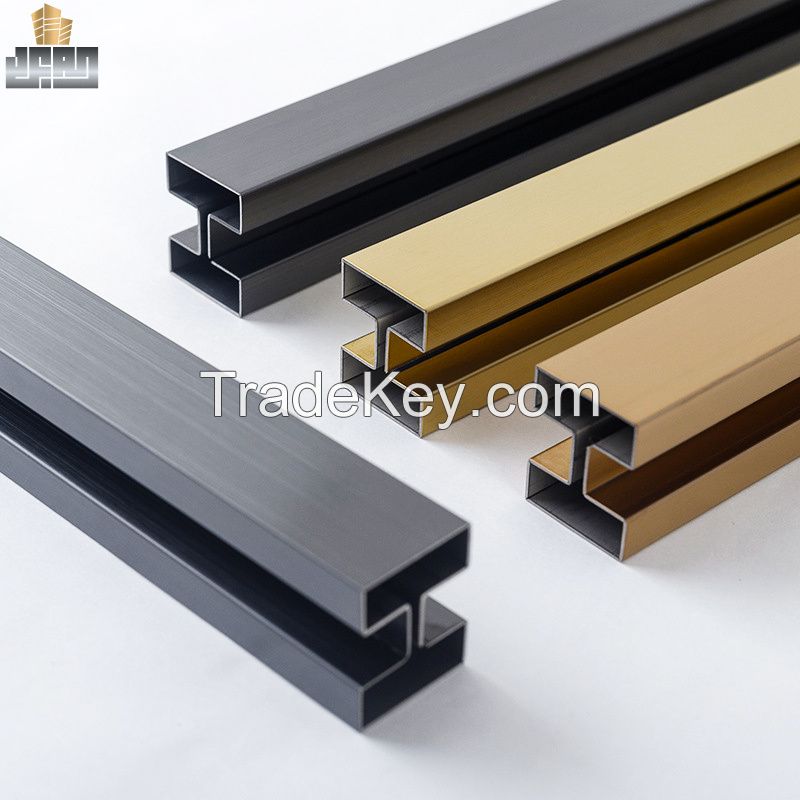 Gold Color Polished Stainless Steel Mirror Trim Tile Corner Trim Stainless Steel