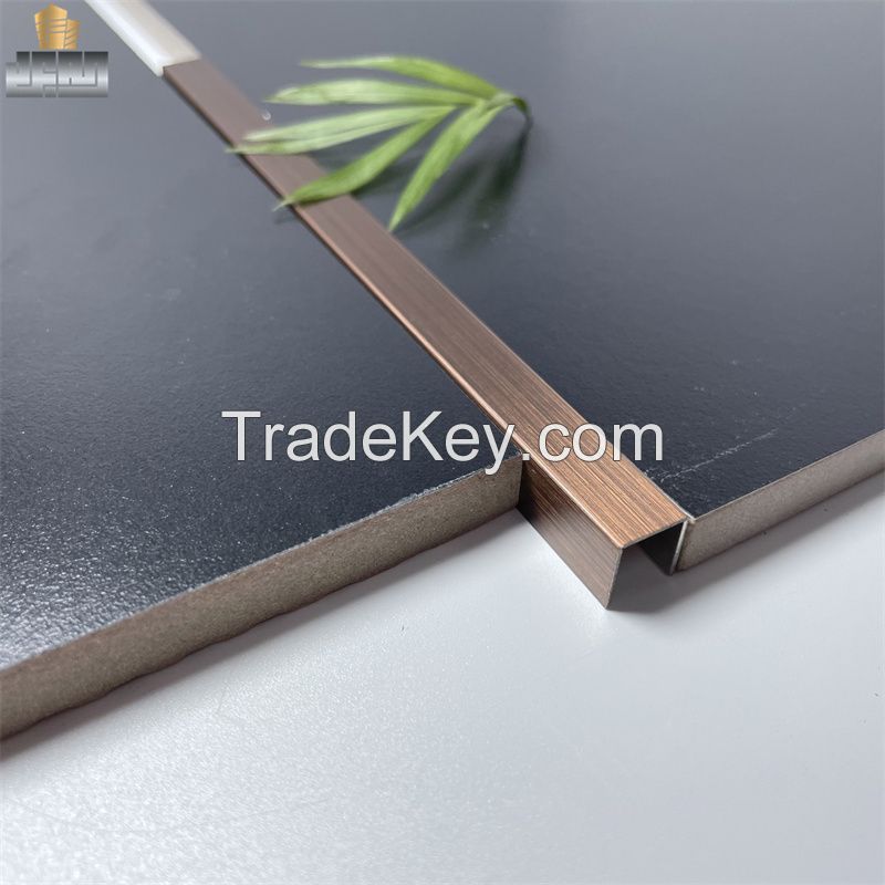 Supply 304 201 U Channel Copper Brushed Stainless Steel Ceiling Trim By ...