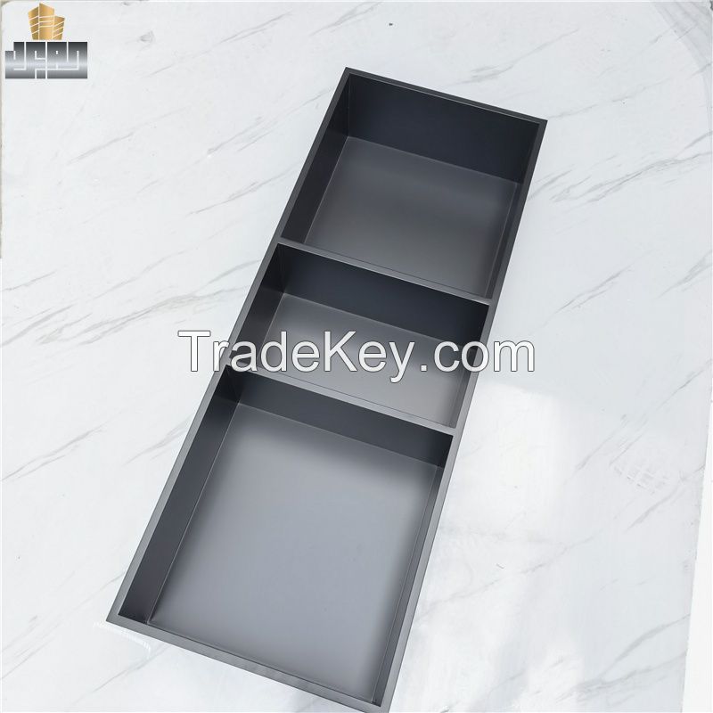 Stainless Steel 304 Bathroom Recessed Metal Wall Niche Products 