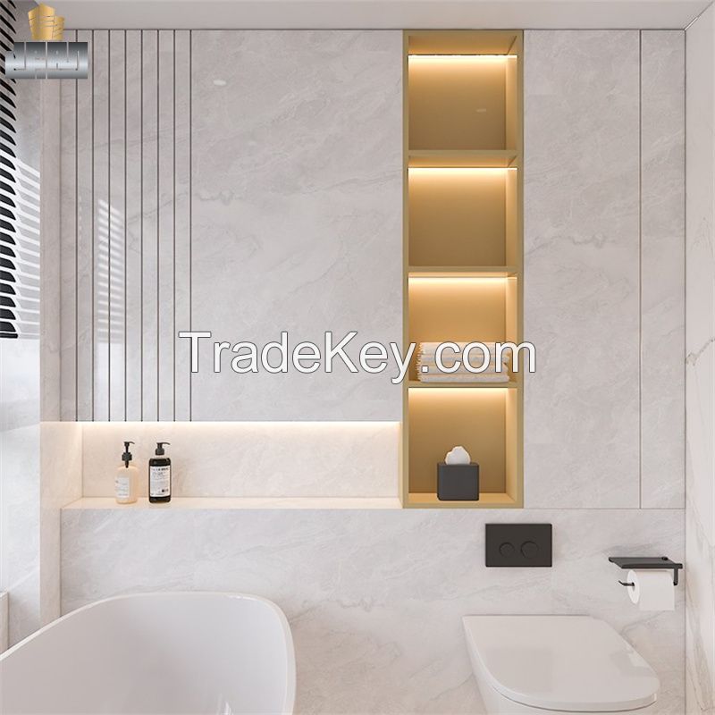 Stainless Steel Shower Niche Frame 12*18 Gold Bathroom Niche