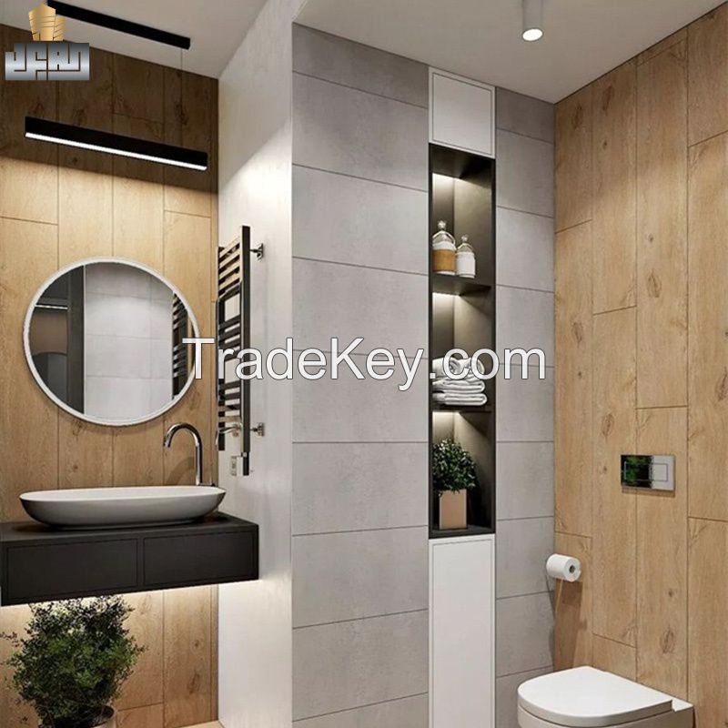 Steel Bathroom Wall Square Black Bushed Shower Niche