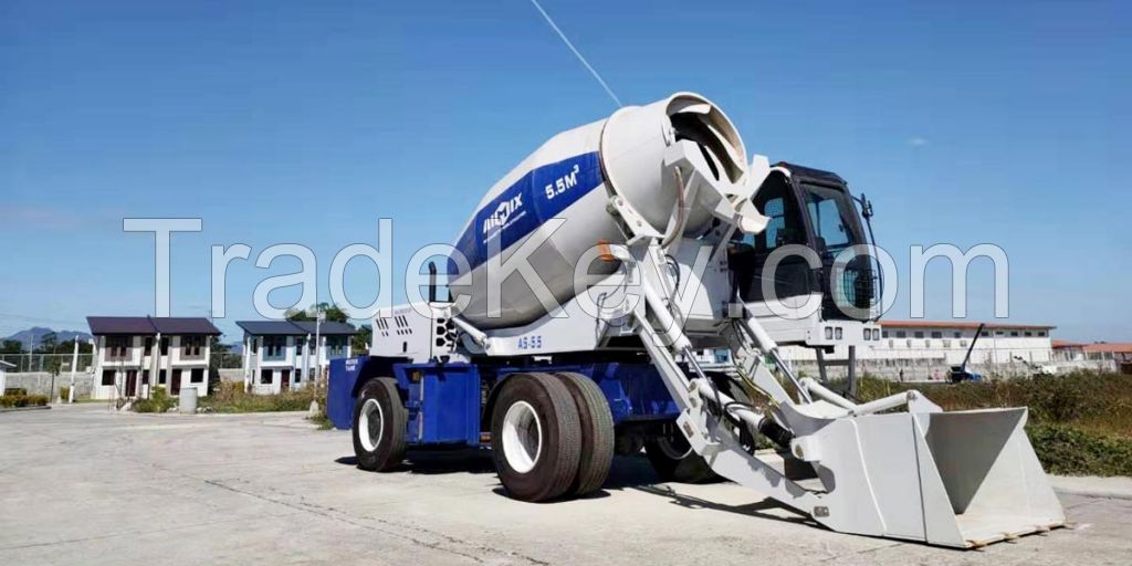 Self Loading Concrete Mixer