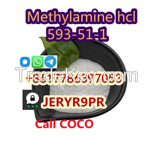 high-purity Methylamine hydrochloride 593-51-1 Methylamine hcl supplier 