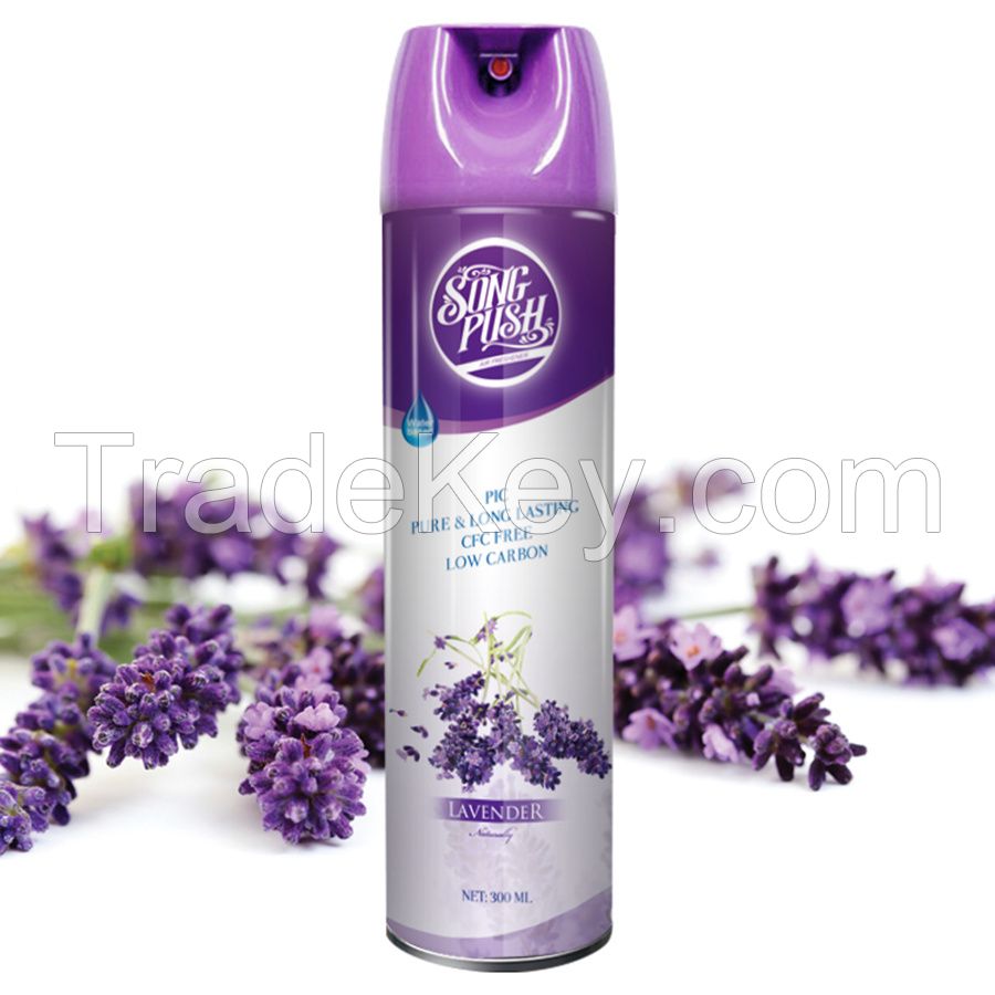 Water Based Multi Perfume Automatic Aerosol Air Freshener Spray With Natural Formula