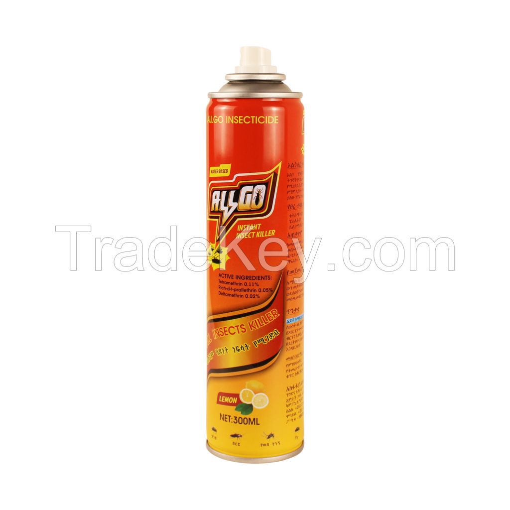 Insecticides Spray Aerosol Spray Pest Control Product 300/500/600/750ml