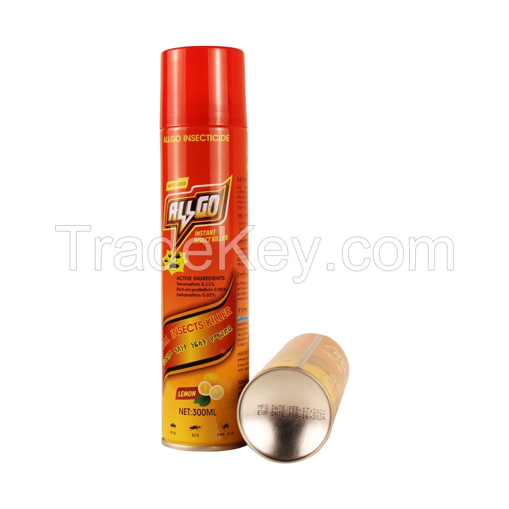 Insecticides Spray Aerosol Spray Pest Control Product 300/500/600/750ml