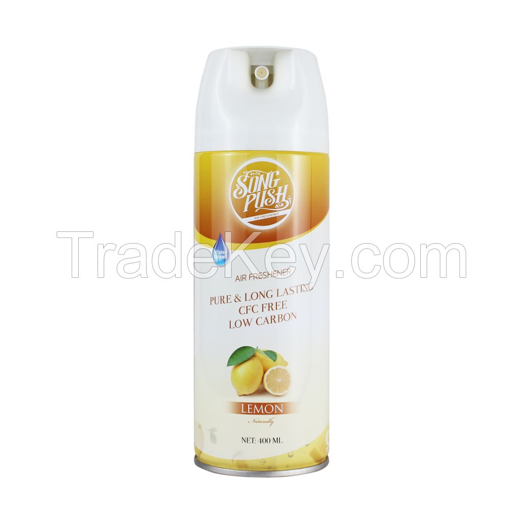 Water Based Long Lasting Fragrance Air Freshener Spray Formula Environmentally Friendly