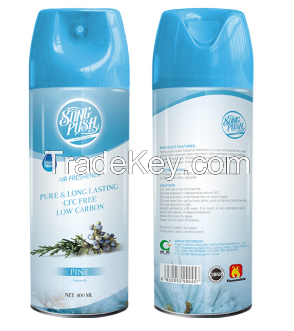 Air Freshener Spray Room Spray Several Fragrance Avalable Long Lasting Water Based Eco-friendly Aerosol Air Fresheners Hot Selling