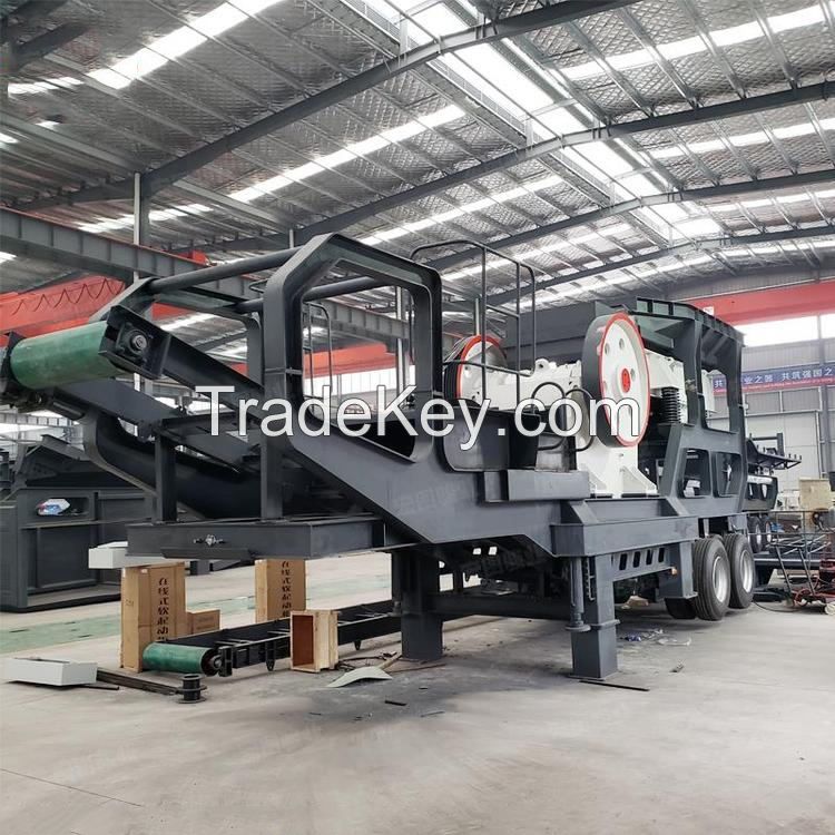   Wheel type Mobile Jaw Crusher