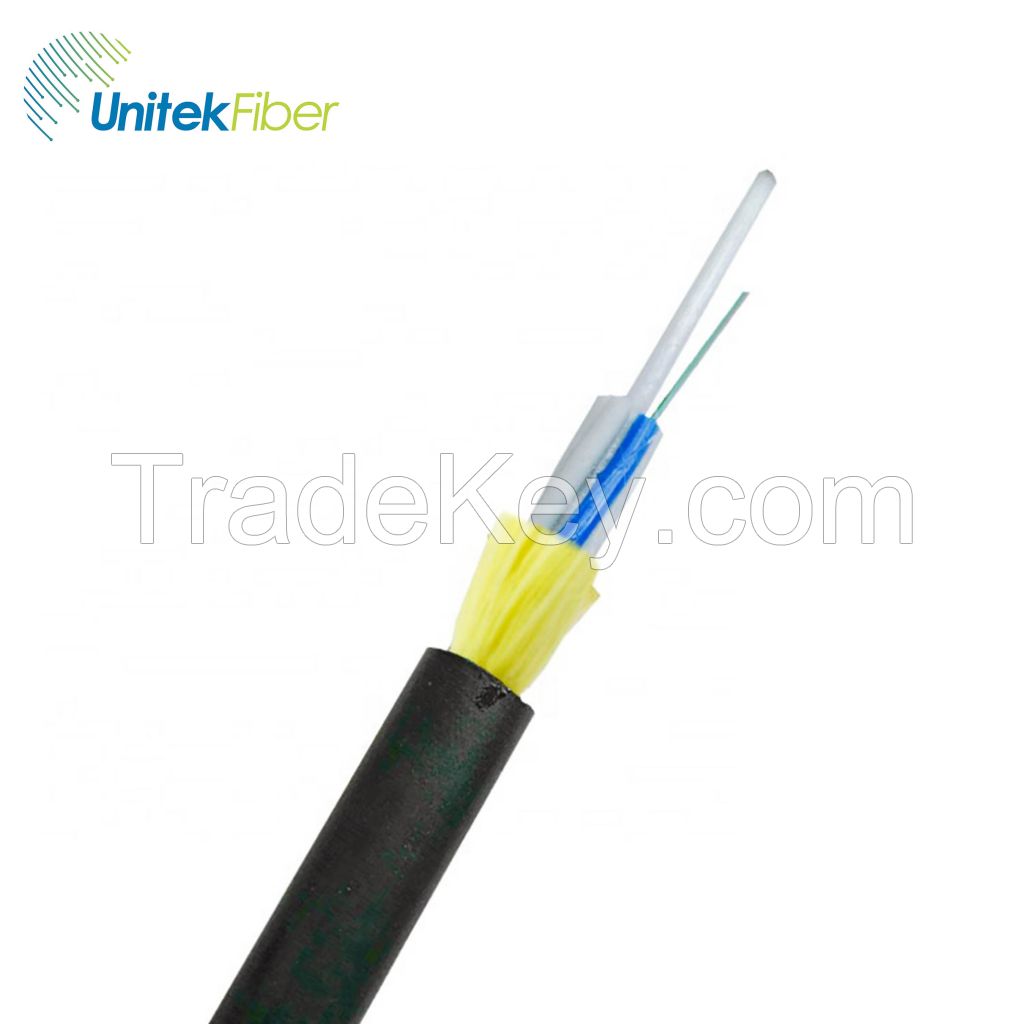 Outdoor Aerial Fiber optical cable ADSS All dielectric Self -supporting span 100m