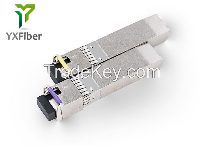 SFP+ Transceiver 10Gb BIDI 100km ZR 1490nm /1550nm LC