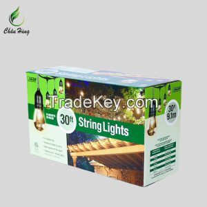 corrugated box with flexo and offset printing