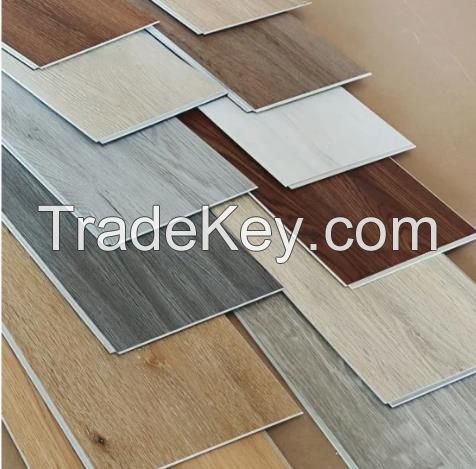 4mm/5mm/6mm/7mm/8mm/9mm/10mm Waterproof PVC/Plastic Vinyl Plank Tiles Interlock/Click Wood Grain Spc Flooring