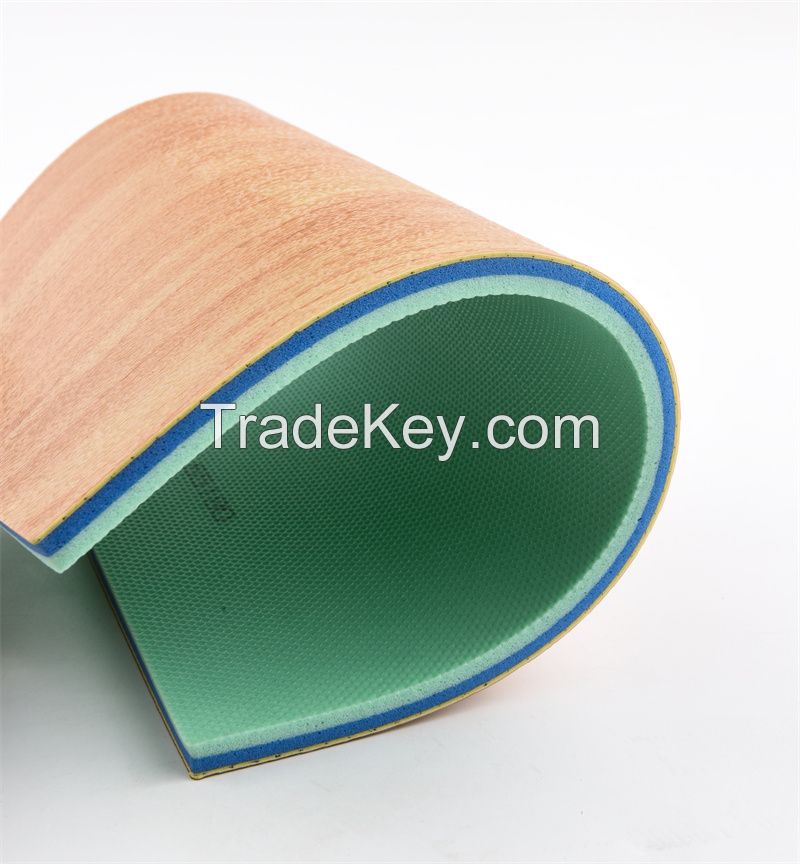 Sports Vinyl Roll Indoor Pvc Vinyl Plastic Basketball Linoleum Flooring