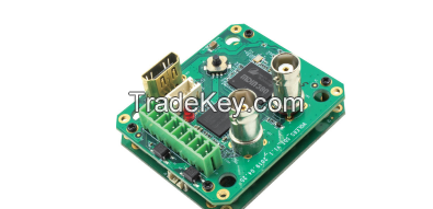 Interface board for zoom camera with sy visca protocol