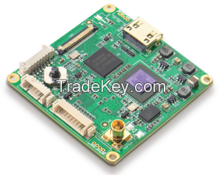 Interface board for zoom camera with sy visca protocol
