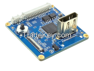 Interface board for zoom camera with SY visca protocol