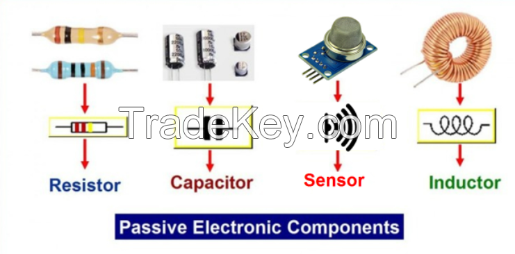 Integrated Circuits, IC Chips, Semiconductor, Capacitor, Resistor, Relay, sendsor, 
