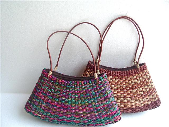 Handmade ladies' handbag