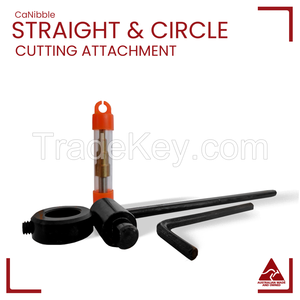 CaNibble Professional Nibbler Straight & Circle Cutting Attachment