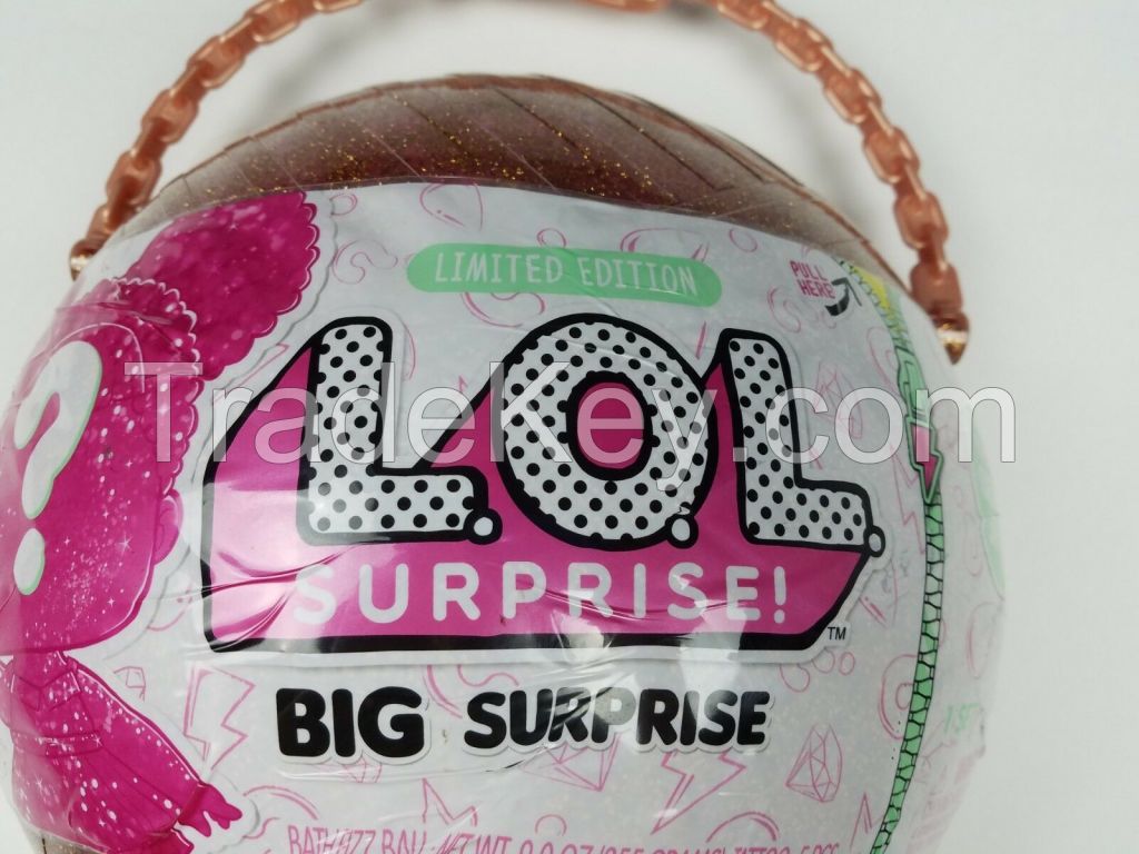 LOL BIG SURPRISE Doll Limited Edition Gold L.O.L. Ball 50 Surprises