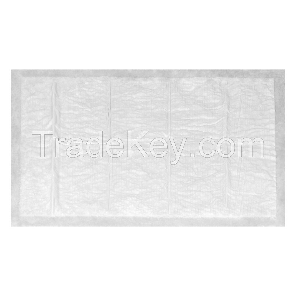 Disposable absorbent underpads Dobrusha with adhesive strips