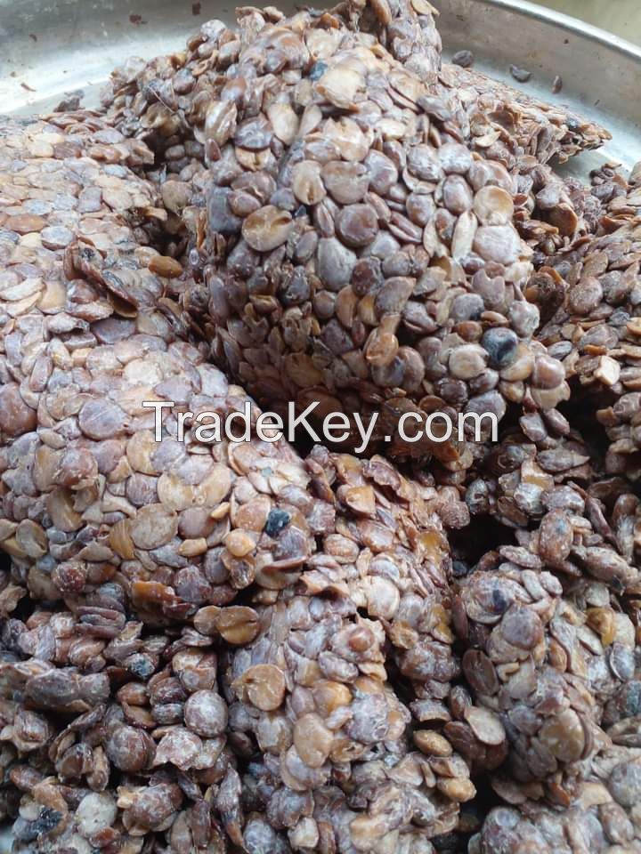 Egusi melon seeds, spices, crayfish, cashew nut dry yam