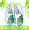 children' hand-painted shoes