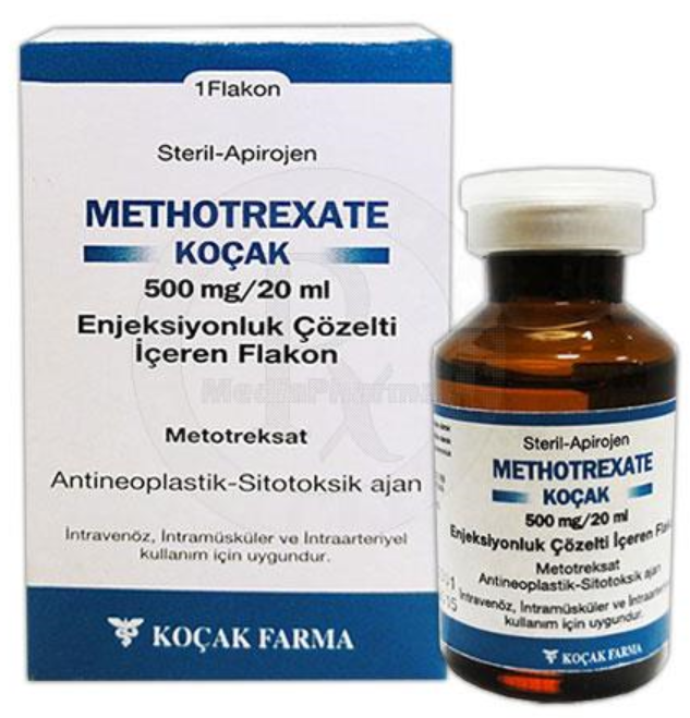 METHOTREXATE KOCAK 500 mg/20 ml