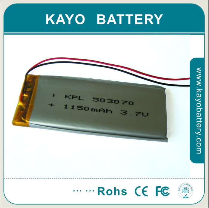 Li-Polymer Battery KPL053070
