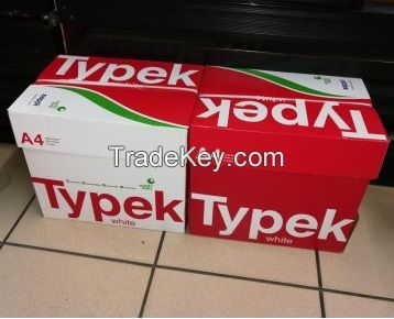 Thailand Cheap JK A4 copy paper 80gms Natural White 102-104%