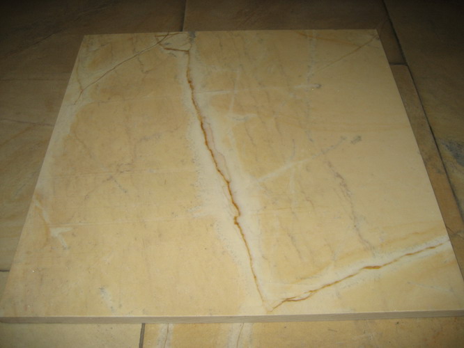 Yellow marble