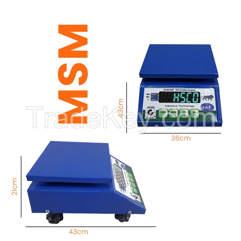  MSM - Electronic Table Top Scale