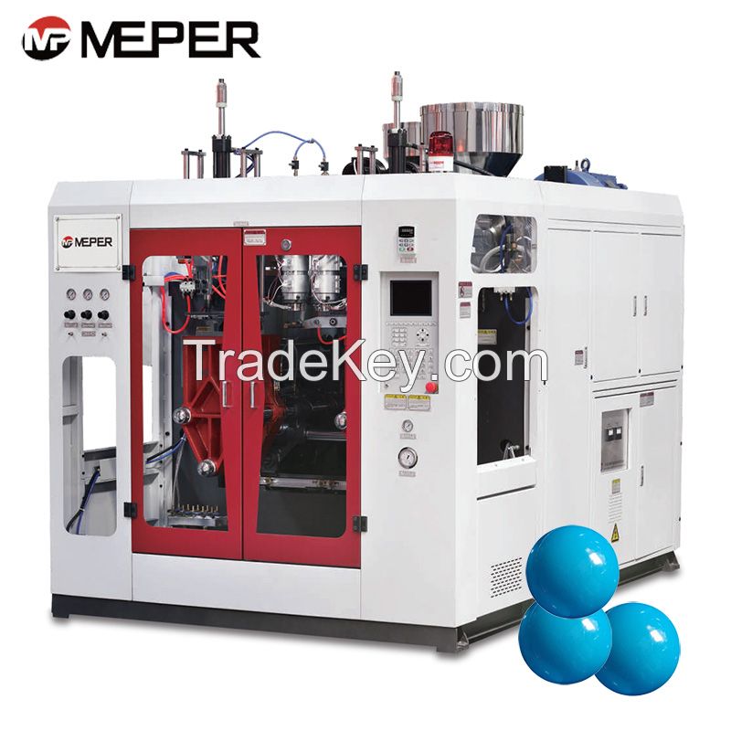 MEPER plastic ldpe child toy ocean ball multi cavity extrusion blow molding machine