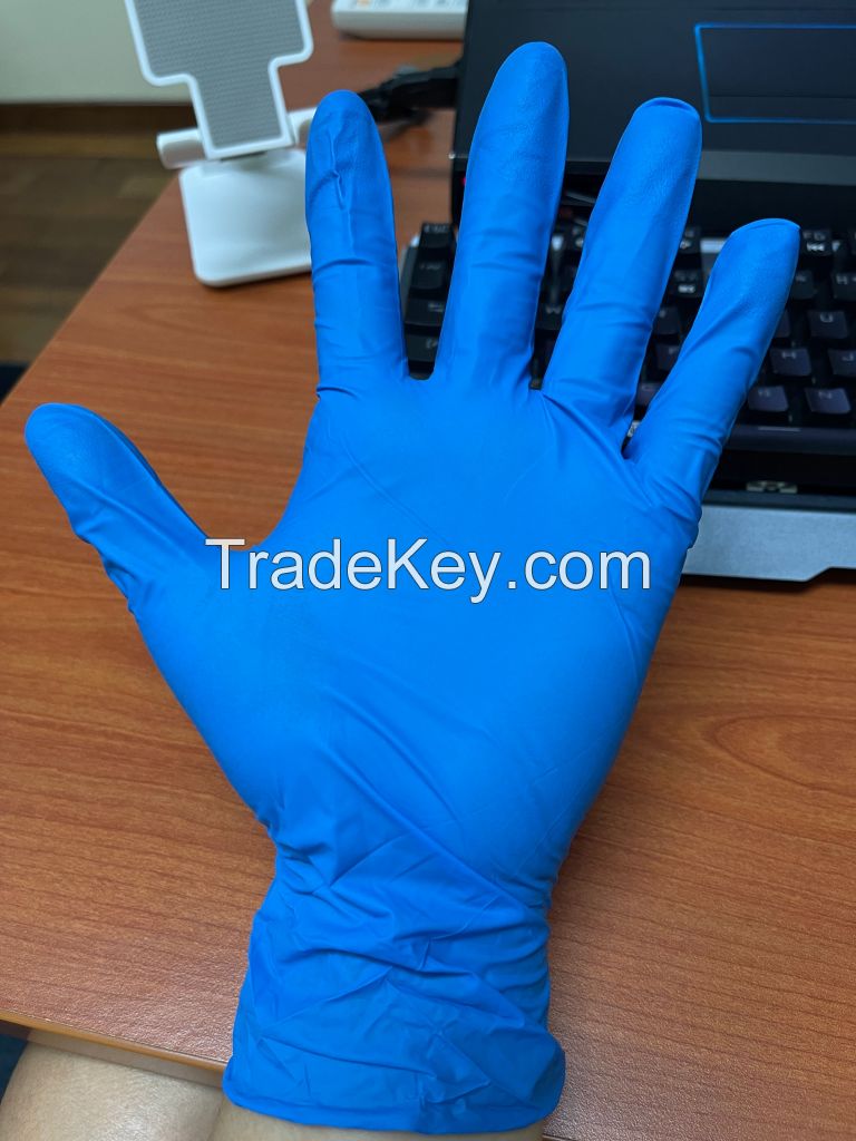 Malaysia High Quality Disposable Gloves Nitrile , Latex , Vinyl 