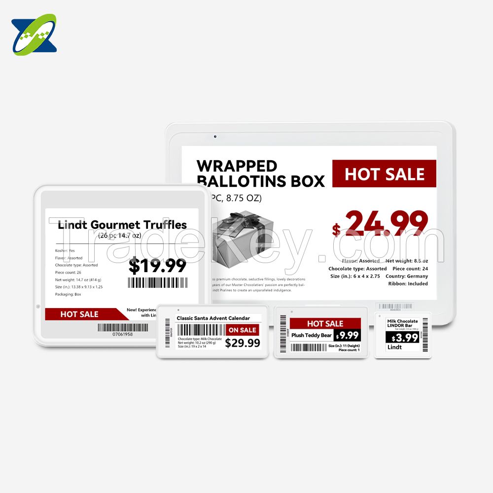 Suny 433Mhz 1.54 inch Electronic Shelf Label Supermarket Digital Price Tag E-ink E-paper Price Label ESL